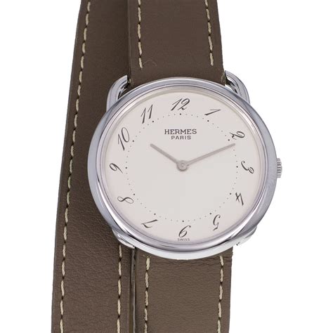 montre hermes d occasion|Hermes unisex watch.